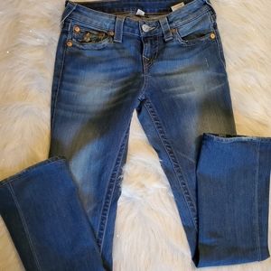 True Religion Bootcut Jeans Waist 25